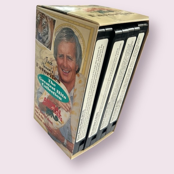 Vintage VHS Jack Hanna's Animal Adventures, favorites, collection, boxed set - Picture 1 of 8